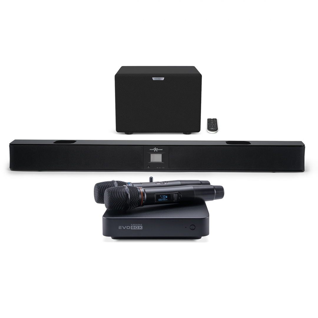 караоке-комплект EVOBOX Plus + EvoSound Bar (саундбар с караоке) в Великом Новгороде