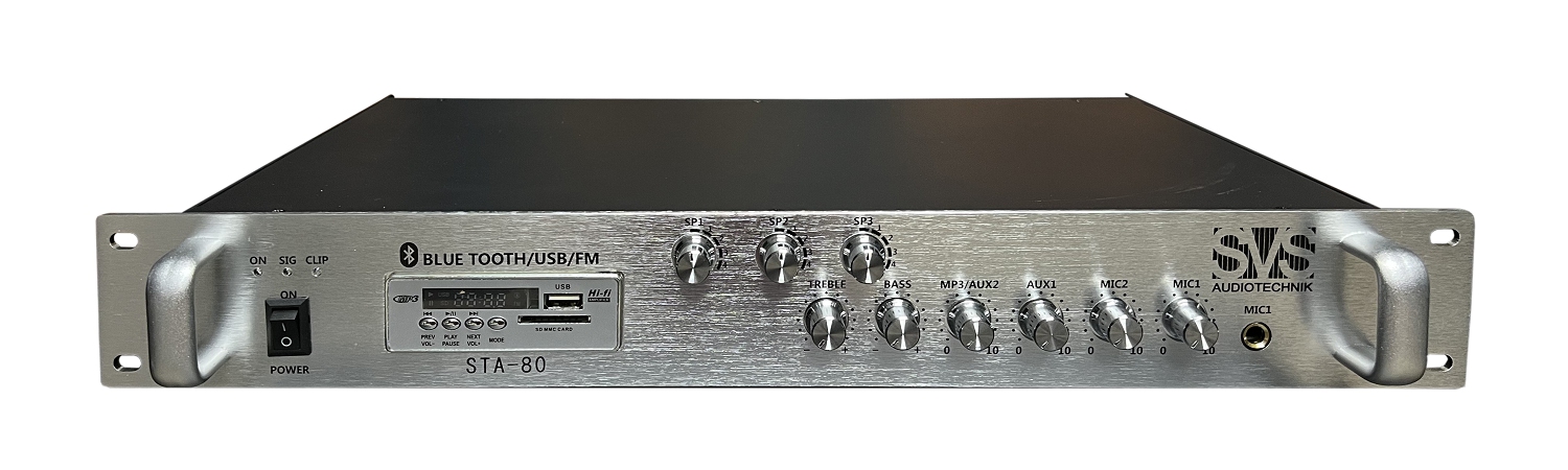 SVS Audiotechnik STA-80 Микшер-усилитель для систем Public Address в Великом Новгороде