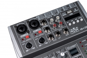 SVS Audiotechnik mixers AM-4 DSP Аналоговый микшерный пульт, 4-канала в Великом Новгороде